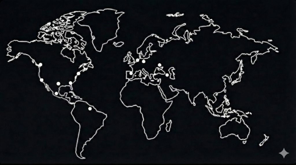 Global Operations Map